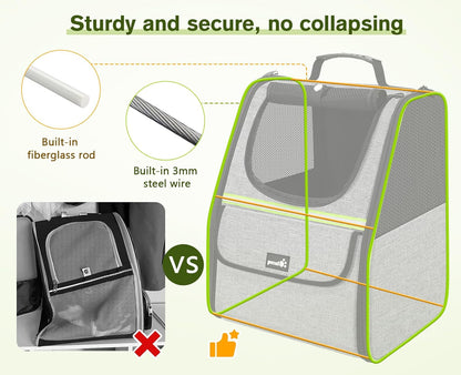 Cat and Dog Backpack Carrier